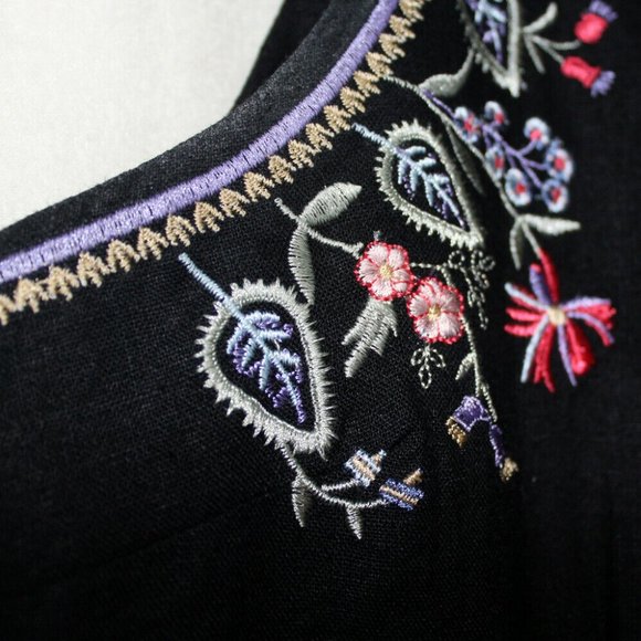 Buttoned Back Sleeveless Summer Dress 8 - Picture 6 of 12